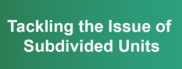 Tenancy Control of Subdivided Units