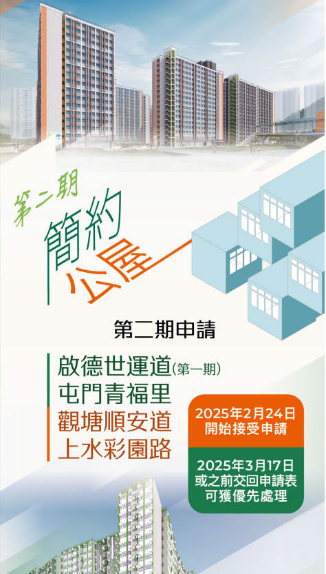 簡約公屋 — 第二期申請 PDF
