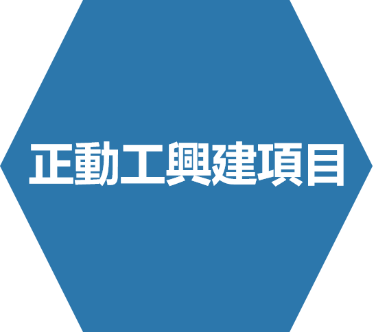 正動工興建項目